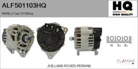HQ ALF501103HQ - ALT NUEVO MARELLI Type 12V 85Amp