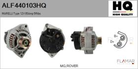 HQ ALF440103HQ - ALT NUEVO MARELLI Type 12V 85Amp PR5