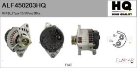 HQ ALF450203HQ - ALT NUEVO MARELLI Type 12V 85Amp PR5