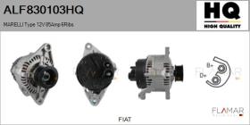 HQ ALF830103HQ - ALT NUEVO MARELLI Type 12V 85Amp PR6