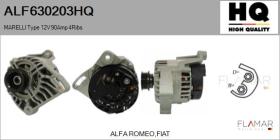 HQ ALF630203HQ - ALT NUEVO MARELLI Type 12V 90Amp PR4