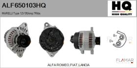 HQ ALF650103HQ - ALT NUEVO MARELLI Type 12V 95Amp PR7