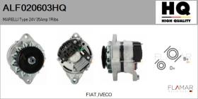 HQ ALF020603HQ - ALT NUEVO MARELLI Type 24V 35Amp 1Ribs