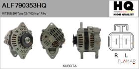 HQ ALF790353HQ - ALT NUEVO MITSUBISHI Type 12V 100Amp DP2