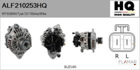 HQ ALF210253HQ - ALT NUEVO MITSUBISHI Type 12V 100Amp PFR6