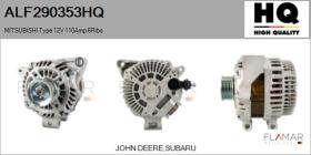 HQ ALF290353HQ - ALT NUEVO MITSUBISHI Type 12V 110Amp PR6
