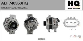 HQ ALF740353HQ - ALT NUEVO MITSUBISHI Type 12V 110Amp PR6