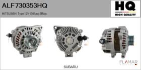 HQ ALF730353HQ - ALT NUEVO MITSUBISHI Type 12V 110Amp PR6
