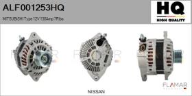 HQ ALF001253HQ - ALT NUEVO MITSUBISHI Type 12V 130Amp PR7