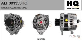 HQ ALF001353HQ - ALT NUEVO MITSUBISHI Type 12V 150Amp PFR6
