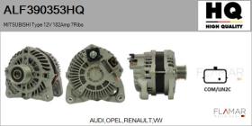 HQ ALF390353HQ - ALT NUEVO MITSUBISHI Type 12V 182Amp PFR7