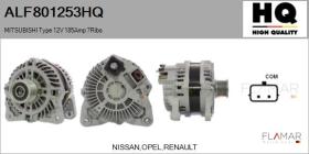 HQ ALF801253HQ - ALT NUEVO MITSUBISHI Type 12V 185Amp PFR7