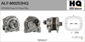 HQ ALF460253HQ - ALT NUEVO MITSUBISHI Type 12V 210Amp PR7