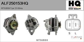 HQ ALF250153HQ - ALT NUEVO MITSUBISHI Type 12V 45Amp