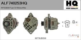 HQ ALF740253HQ - ALT NUEVO MITSUBISHI Type 12V 50Amp PR4