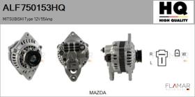 HQ ALF750153HQ - ALT NUEVO MITSUBISHI Type 12V 55Amp
