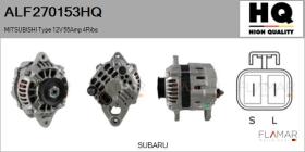 HQ ALF270153HQ - ALT NUEVO MITSUBISHI Type 12V 55Amp PR4