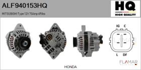 HQ ALF940153HQ - ALT NUEVO MITSUBISHI Type 12V 70Amp PR4