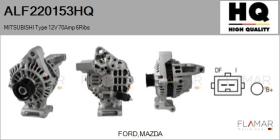 HQ ALF220153HQ - ALT NUEVO MITSUBISHI Type 12V 70Amp PR6