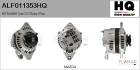 HQ ALF011353HQ - ALT NUEVO MITSUBISHI Type 12V 70Amp PV1