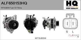 HQ ALF650153HQ - ALT NUEVO MITSUBISHI Type 12V 75Amp