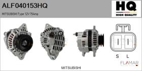 HQ ALF040153HQ - ALT NUEVO MITSUBISHI Type 12V 75Amp