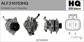 HQ ALF210153HQ - ALT NUEVO MITSUBISHI Type 12V 75Amp DP2