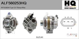 HQ ALF560253HQ - ALT NUEVO MITSUBISHI Type 12V 75Amp PR4