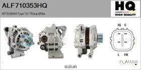 HQ ALF710353HQ - ALT NUEVO MITSUBISHI Type 12V 75Amp PR6