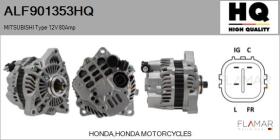 HQ ALF901353HQ - ALT NUEVO MITSUBISHI Type 12V 80Amp