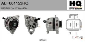HQ ALF601153HQ - ALT NUEVO MITSUBISHI Type 12V 80Amp PR4
