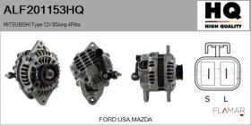 HQ ALF201153HQ - ALT NUEVO MITSUBISHI Type 12V 80Amp PR4