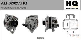HQ ALF820253HQ - ALT NUEVO MITSUBISHI Type 12V 80Amp PR6
