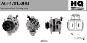 HQ ALF470153HQ - ALT NUEVO MITSUBISHI Type 12V 90Amp DP2