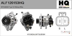 HQ ALF120153HQ - ALT NUEVO MITSUBISHI Type 12V 90Amp DP2