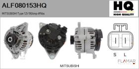 HQ ALF080153HQ - ALT NUEVO MITSUBISHI Type 12V 90Amp PR4