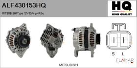 HQ ALF430153HQ - ALT NUEVO MITSUBISHI Type 12V 90Amp PR4