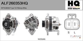 HQ ALF260353HQ - ALT NUEVO MITSUBISHI Type 12V 90Amp PR4