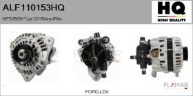 HQ ALF110153HQ - ALT NUEVO MITSUBISHI Type 12V 95Amp PR4