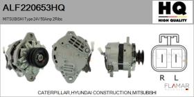 HQ ALF220653HQ - ALT NUEVO MITSUBISHI Type 24V 50Amp PV2