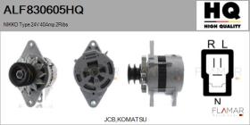 HQ ALF830605HQ - ALT NUEVO NIKKO Type 24V 40Amp PR2