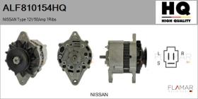 HQ ALF810154HQ - ALT NUEVO NISSAN Type 12V 50Amp PV1
