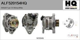 HQ ALF520154HQ - ALT NUEVO NISSAN Type 12V 80Amp PR6