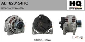 HQ ALF820154HQ - ALT NUEVO NISSAN Type 12V 90Amp PR6