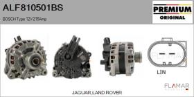 BOSCH ALF810501BS - ALT NUEVO ORIG. BOSCH Type 12V