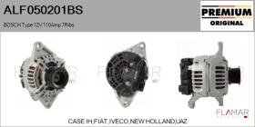 BOSCH ALF050201BS - ALT NUEVO ORIG. BOSCH Type 12V 110Amp PR7