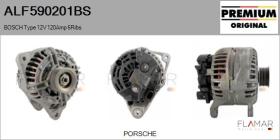 BOSCH ALF590201BS - ALT NUEVO ORIG. BOSCH Type 12V 120Amp PR6