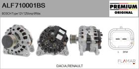 BOSCH ALF710001BS - ALT NUEVO ORIG. BOSCH Type 12V 125Amp PFR6