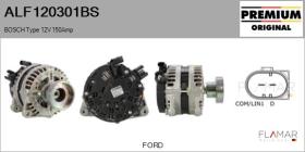 BOSCH ALF120301BS - ALT NUEVO ORIG. BOSCH Type 12V 150Amp