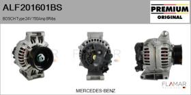 BOSCH ALF201601BS - ALT NUEVO ORIG. BOSCH Type 24V 150Amp PR8